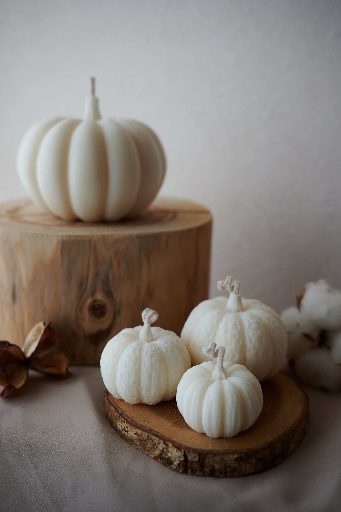 White pumpkin SET