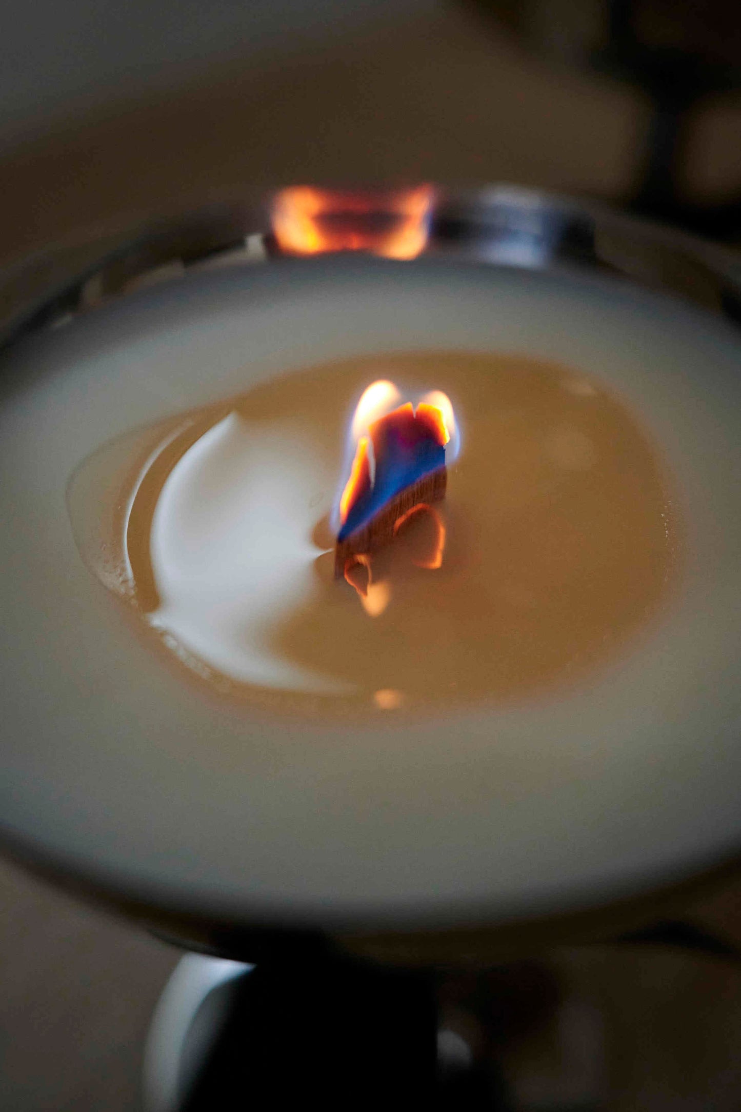 Stainless steel candle