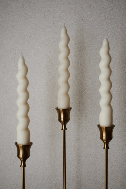 Candle stand Antique-gold