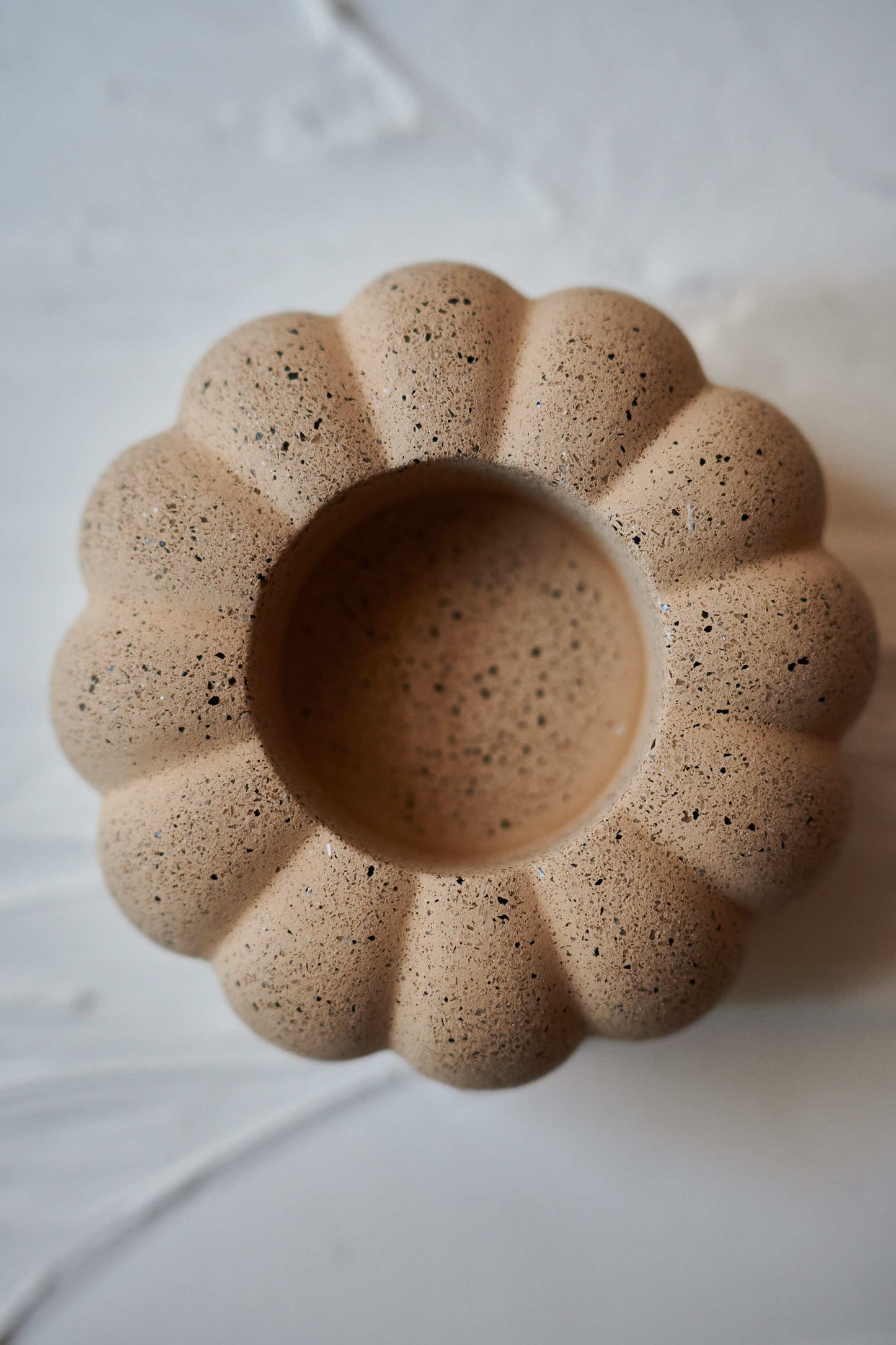 Pumpkin candle holder
