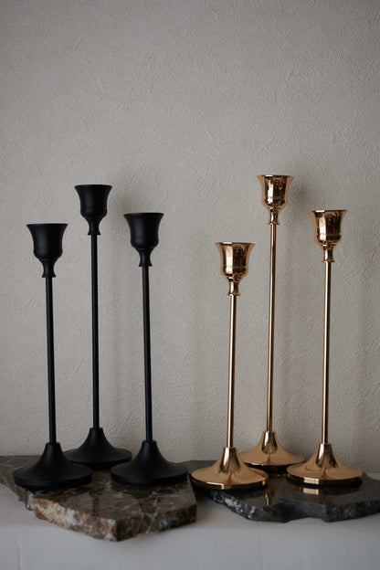 Candle stand BLACK