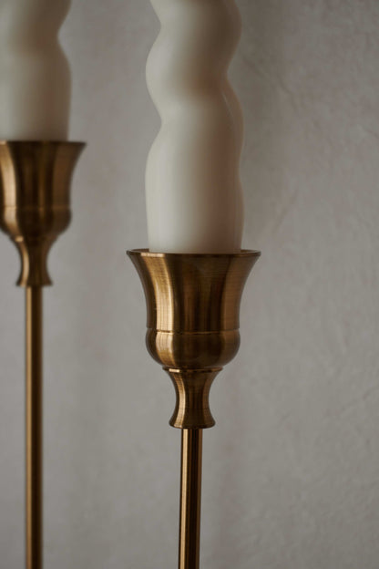 Candle stand Antique-gold