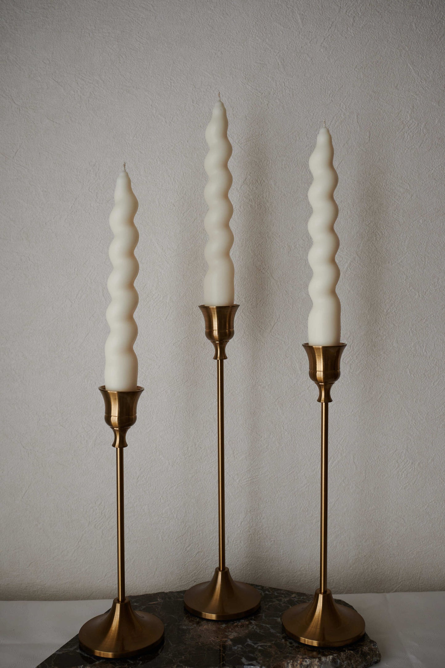 Candle stand Antique-gold