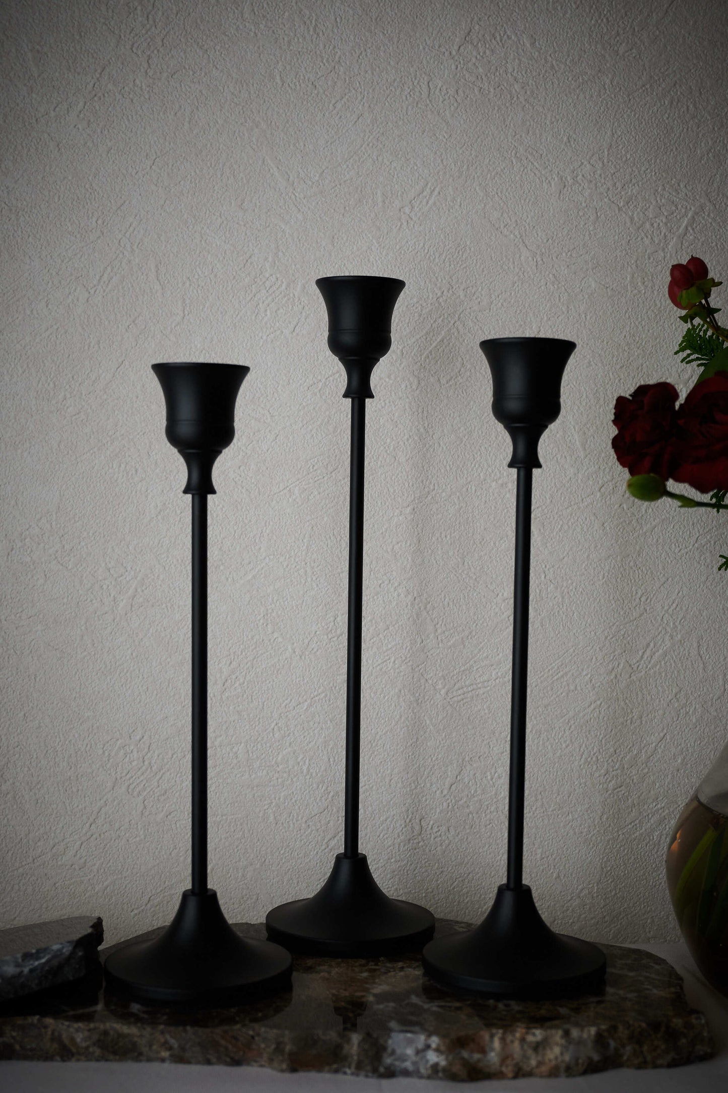Candle stand BLACK