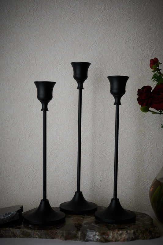 Candle stand BLACK
