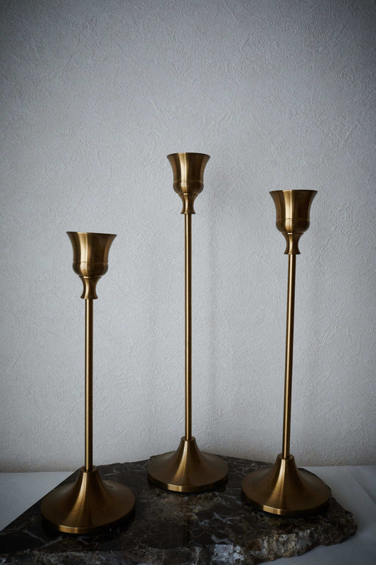 Candle stand Antique-gold