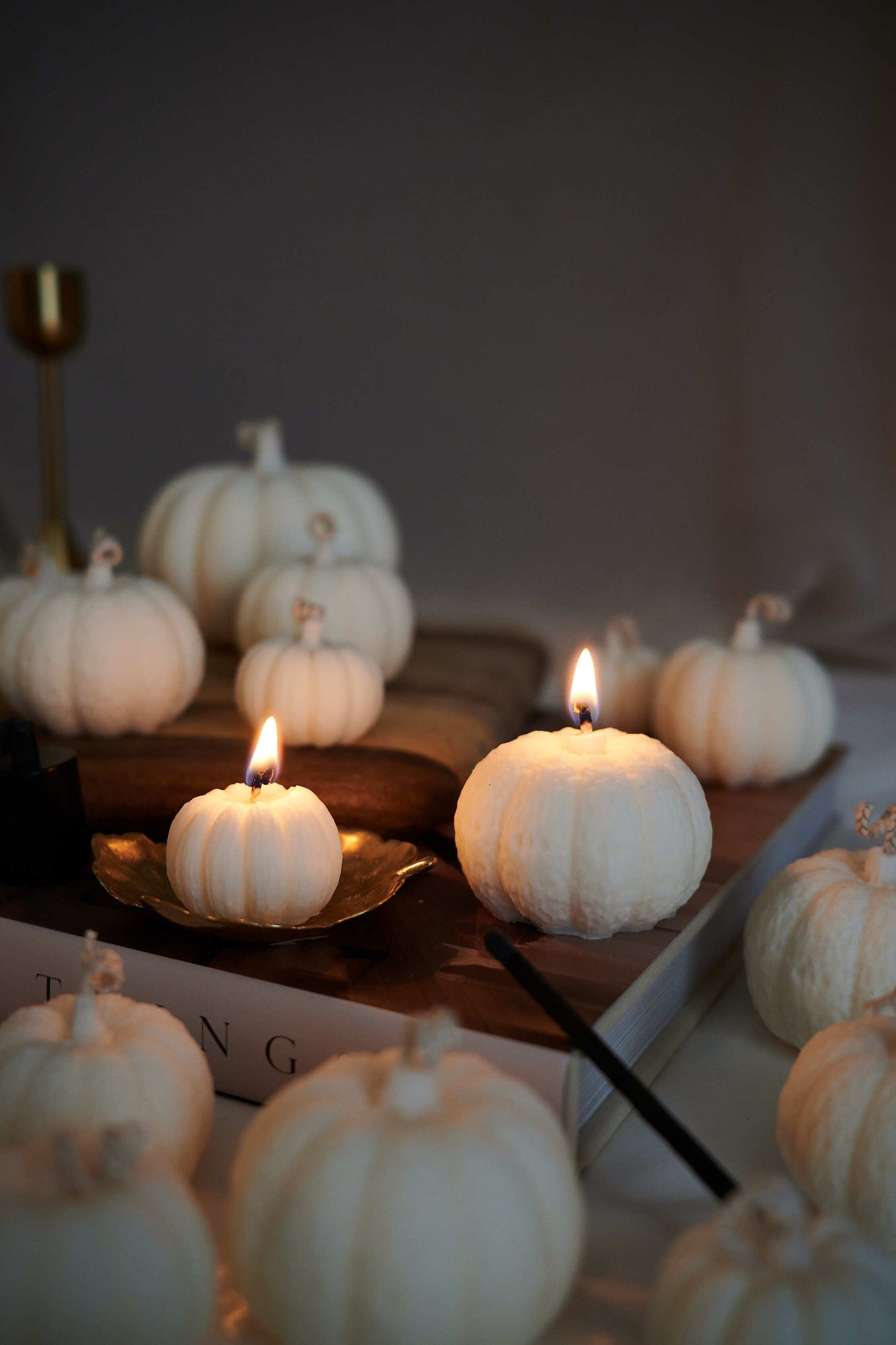 White pumpkin SET